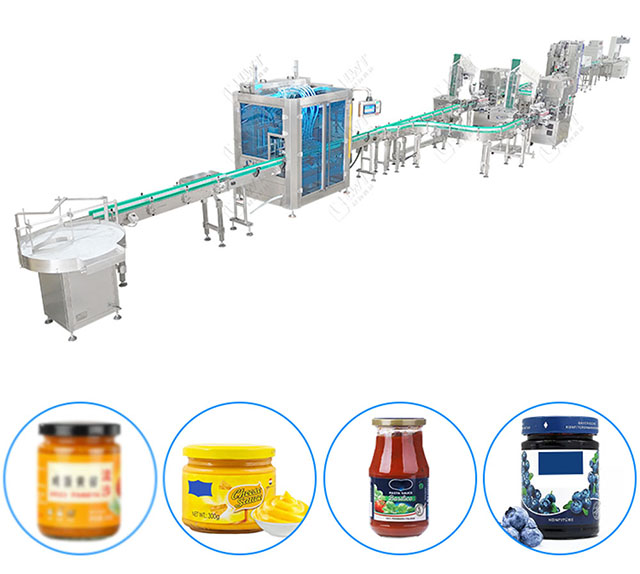 蛋黃醬灌裝生產(chǎn)線